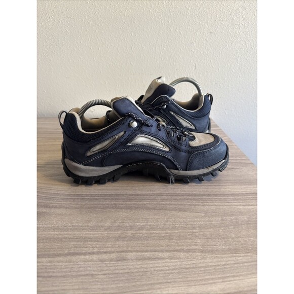 Timberland Pro Steel Toe Work Shoes Women's Sz 9.5 Blue Grey Sneakers - Picture 9 of 11